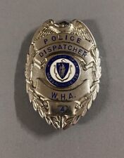 Worcester Housing Authority Police Dispatcher Badge ~ Obsolete ~ Massachusetts picture