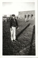 Vintage 1940s Photo of a Man Football Coach JACK BROOMALL Bloomfield New Jersey picture