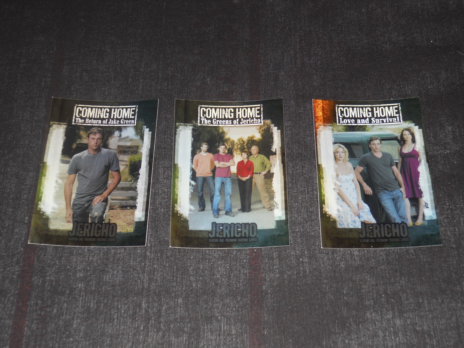 Jericho Season 1 Insert Trading Card Set Coming Home CH1 to CH3 Jericho Season 1 Insert Trading Card Set Coming Home CH1 to CH3