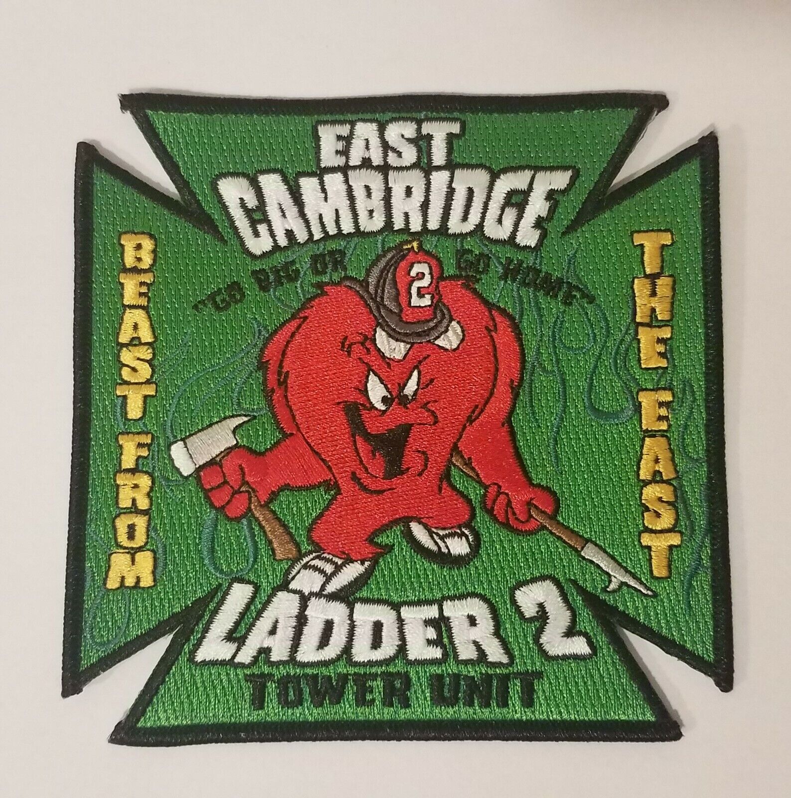 Cambridge Fire Department Patch Ladder-2