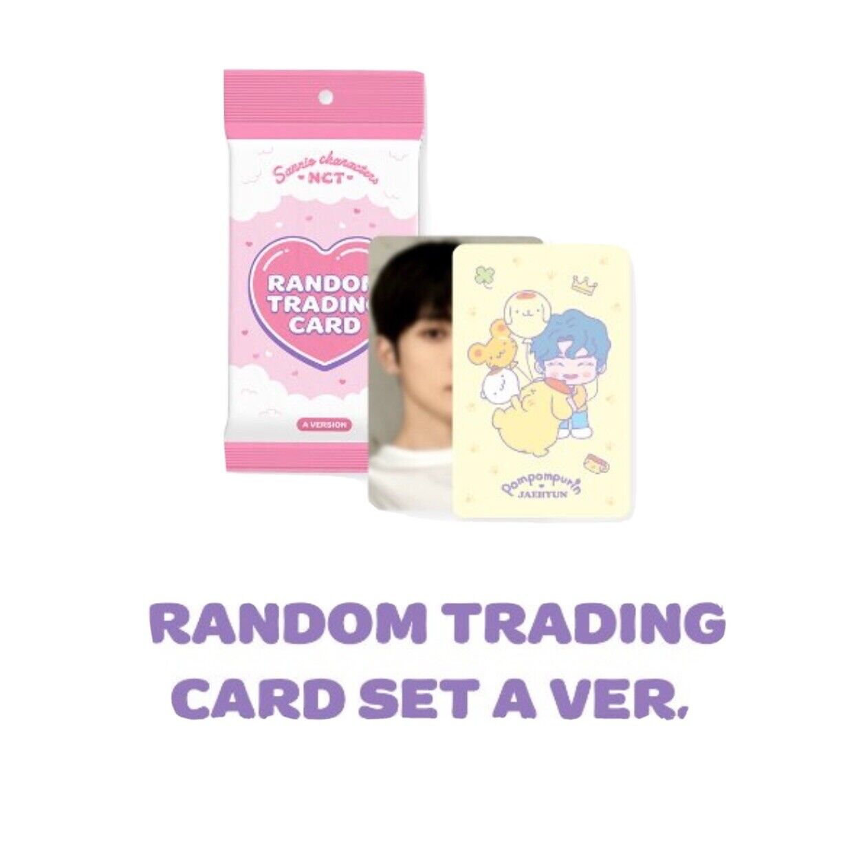 NCT X Sanrio MD Random Trading Card Set  Pack Version A
