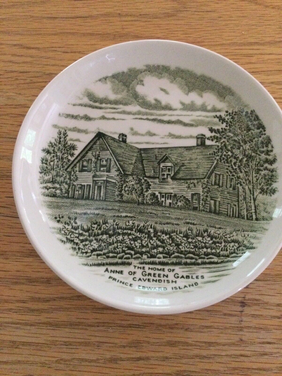 Vintage Anne Of Green Gables PEI Staffordshire Small Dish 5” England