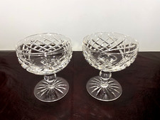 Waterford Crystal Champagne Glasses 4.25''  Lot 2pcs picture