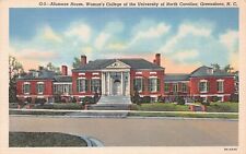 Greensboro NC University of North Carolina Woman's College UNCG Campus Postcard picture