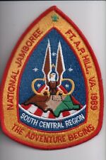1989 National Jamboree South Central Region patch picture