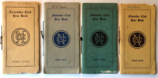 ANDOVER MA Women's Movement NOVEMBER CLUB YEARBOOKS 1920, 30, 31, 32 Members etc picture