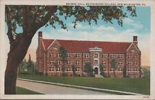 Postcard Browne Hall Westminster College New Wilmington PA  picture