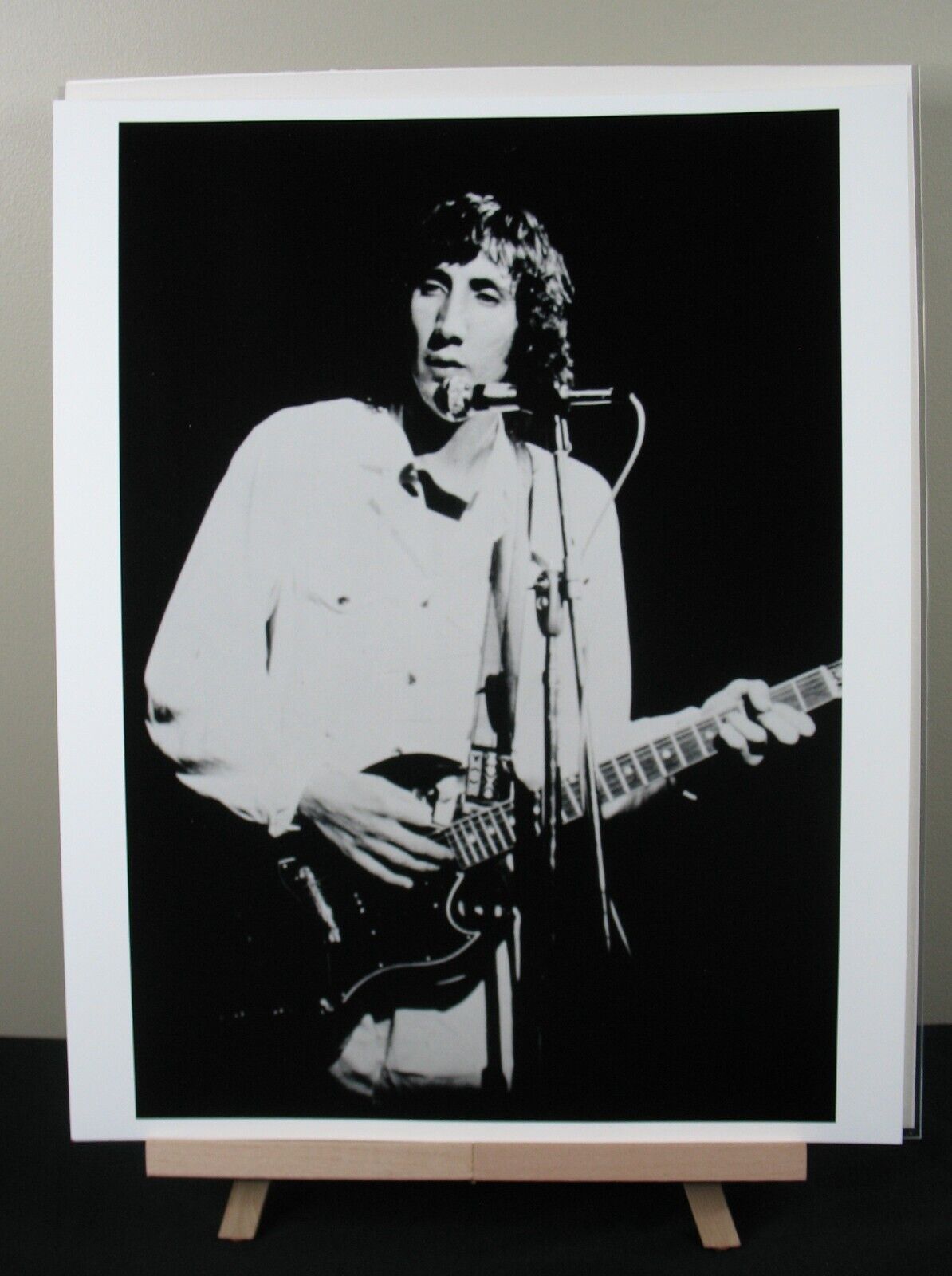 Pete Townshend The Who Large Format 16x20 Vintage Photograph