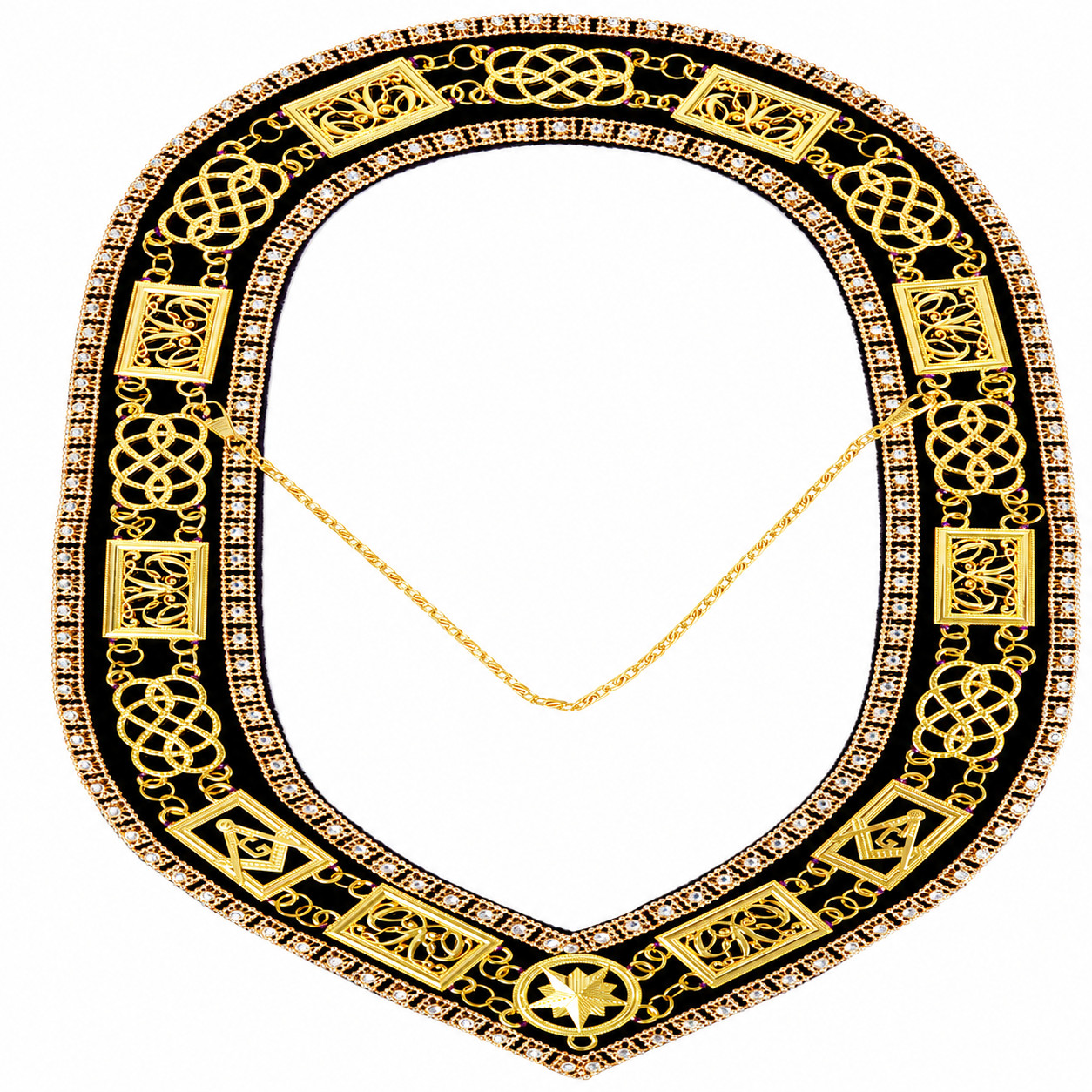 Masonic Regalia Grand Lodge Chain Collar