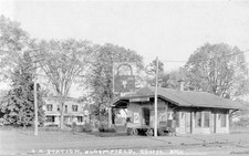 Railroad Train Station Depot Bloomfield Connecticut CT - Reprint picture