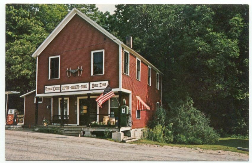 The Ripton VT Country Store Postcard Vermont