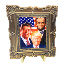 G-014 Large President Abraham Abe Lincoln Ronald Reagan Donald Trump Challenge C picture