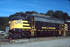 Grafton & Upton F7A 1501 - 3/4 roster view  - 2013                  10/26 P13-15 picture