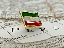 IRAN (Pre 1979 / Diaspora)  - Flag Lapel Pin Badge picture
