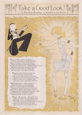 Berton Braley: Take a Good Look Wild inebriety? John Held Jr page 1927 RD picture