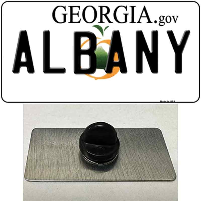 Albany Georgia Novelty Metal Hat Pin 1.5\ Albany Georgia Novelty Metal Hat Pin 1.5\
