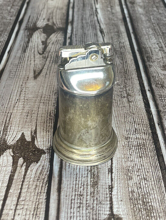 Vintage Gorham Sterling Silver Mid - Century Table Lighter