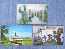 Shelburne Museum Vermont Postcards Doctor's Office Indians Ticonderoga 1982 USA picture