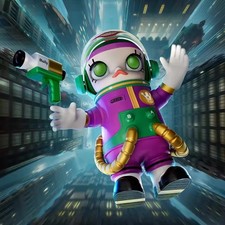 POP MART Mega Space Molly 400% Boxed Figure DC The Joker Molly picture
