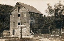 Old Mill BARTONSVILLE PA Monroe County RPPC Photo Postcard COPY picture