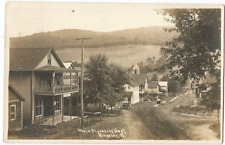 Kingsley, PA Pennsylvania 1914 RPPC Postcard, Main Street Scene picture