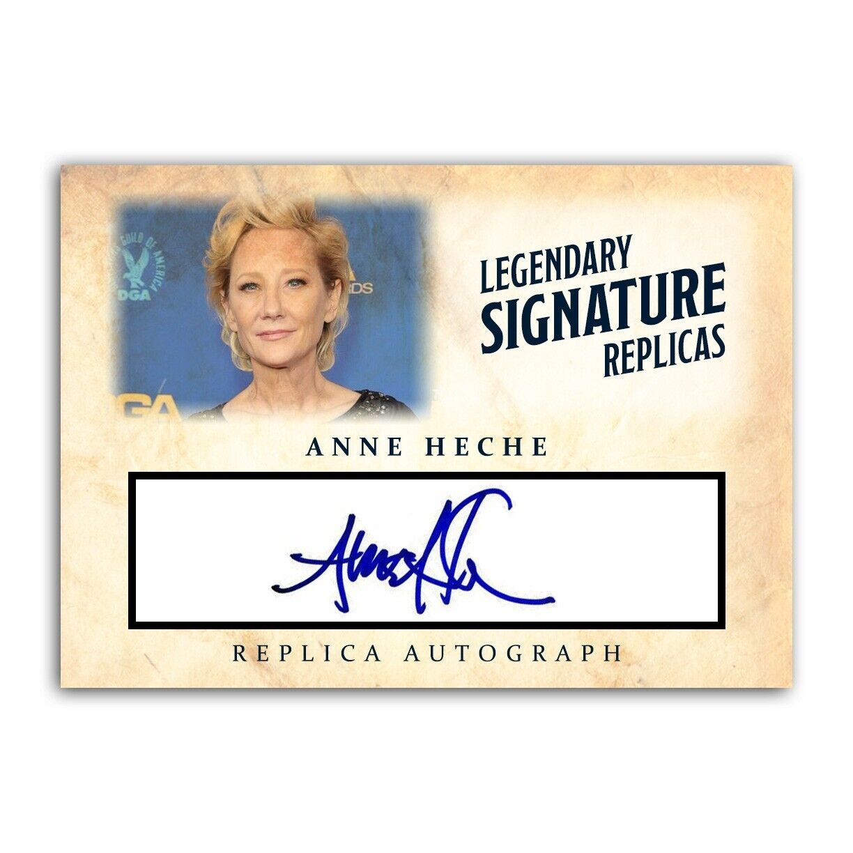 Anne Heche Actress ACEO Replica Autograph Signature Collectible Card