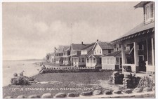 CONNECTICUT WESTBROOK LITTLE STANNARD BEACH, COLLOTYPE, PUBLISHER, CIRCA 1938. picture