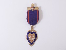 Antique Odd Fellows Manchester Unity Jewel Loyal Osborne Lodge 4718 A E Lee picture
