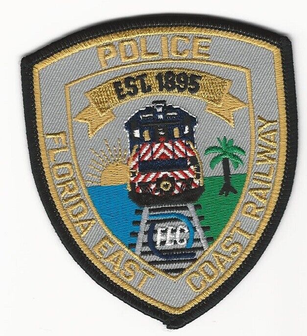 Florida East Coast Railroad Railway Police State FL 