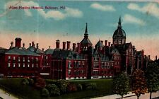 Baltimore Maryland Johns Hopkins Hospital Postcard Posted 1916 picture