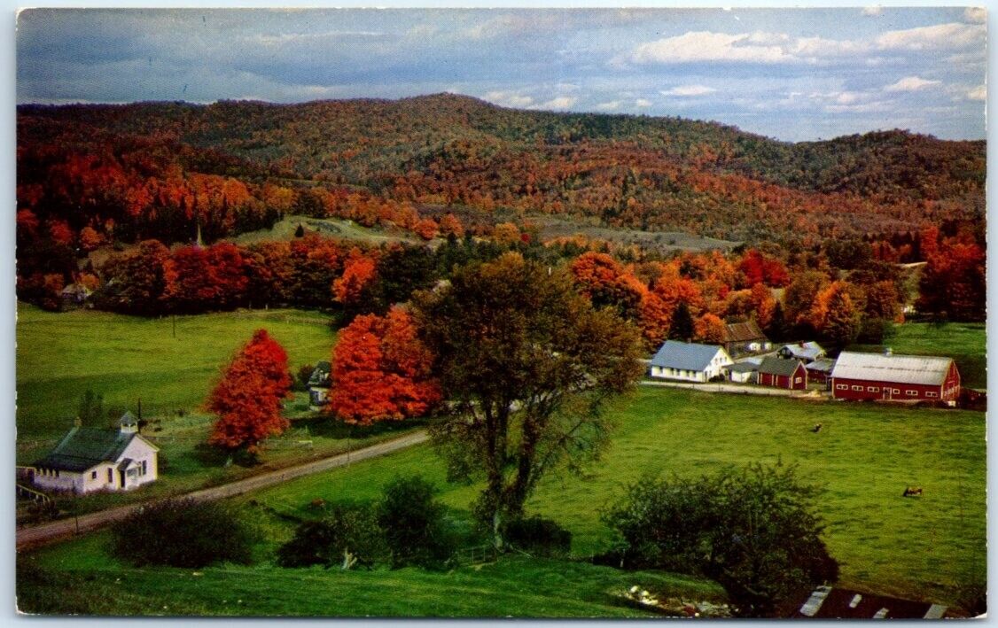 Postcard - Village of Corinth, Vermont, USA