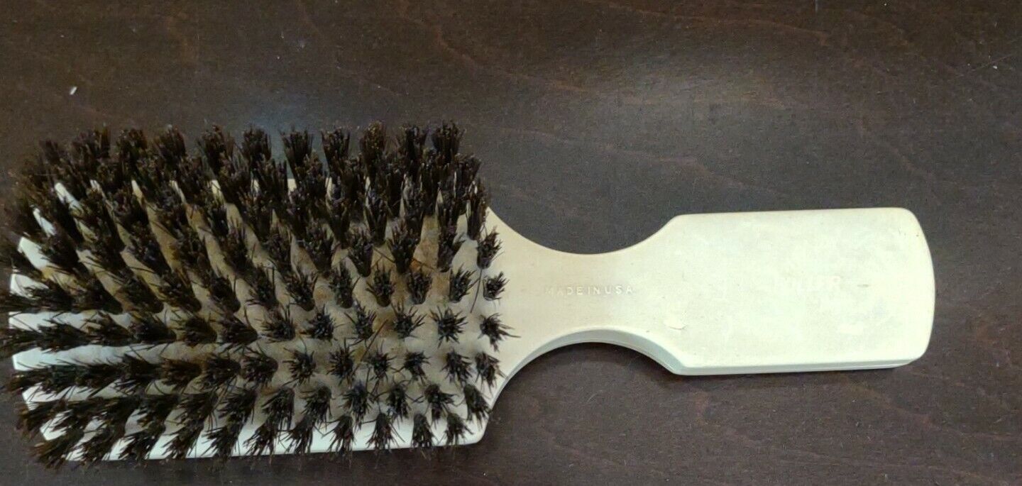 Fuller Brush  Cream Hairbrush Vintage 6