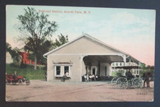 Railroad Station Averill Park NY Posted DB Postcard picture