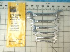 Vintage FULLER no.1473 Open End Wrench Set 6 pc. METRIC 6-19mm no picture