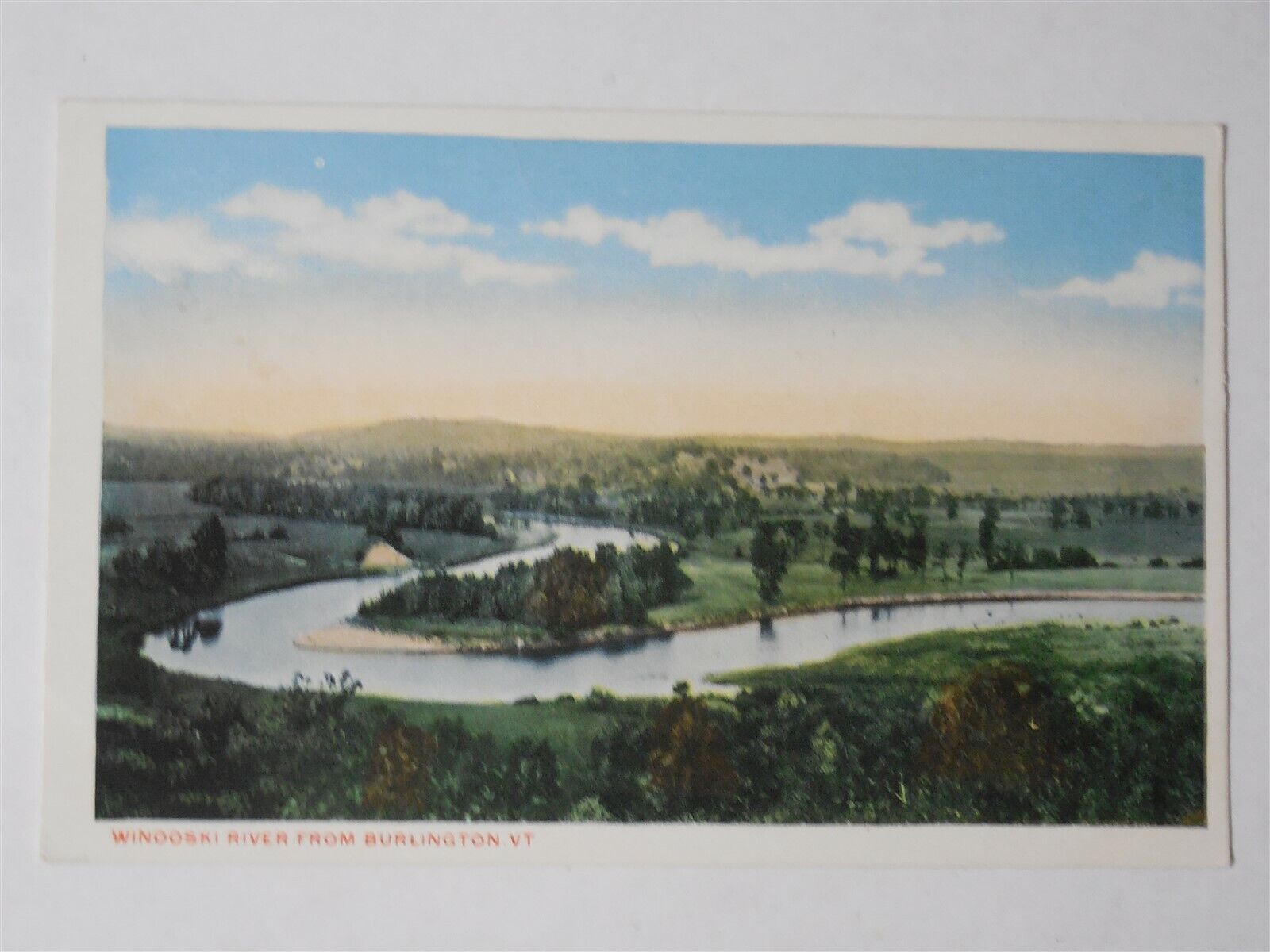 Burlington, Vermont VT ~ Winooski River  1920s 