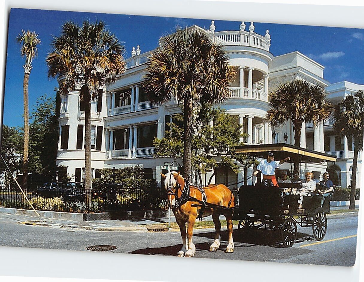 Postcard Adventure Into The Past Charleston South Carolina USA