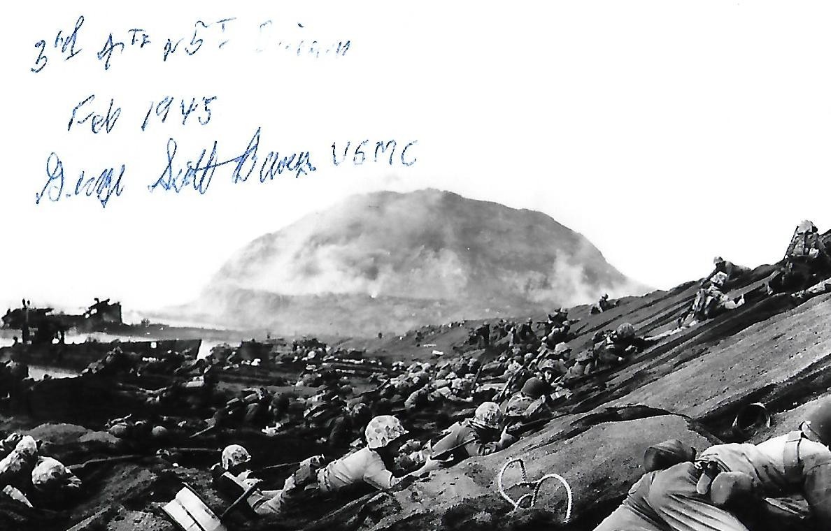 George Bowers autograph 4x6 photo Pacific Theater Iwo Jima WW II RARE COA LOOK George Bowers autograph 4x6 photo Pacific Theater Iwo Jima WW II RARE COA LOOK