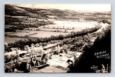 RPPC Aerial View Infrared Photo? Of Fairlee Vermont VT Real Photo Postcard picture