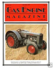 Johnson Motor History, Harvey Garden Tractor, Huber S/N picture