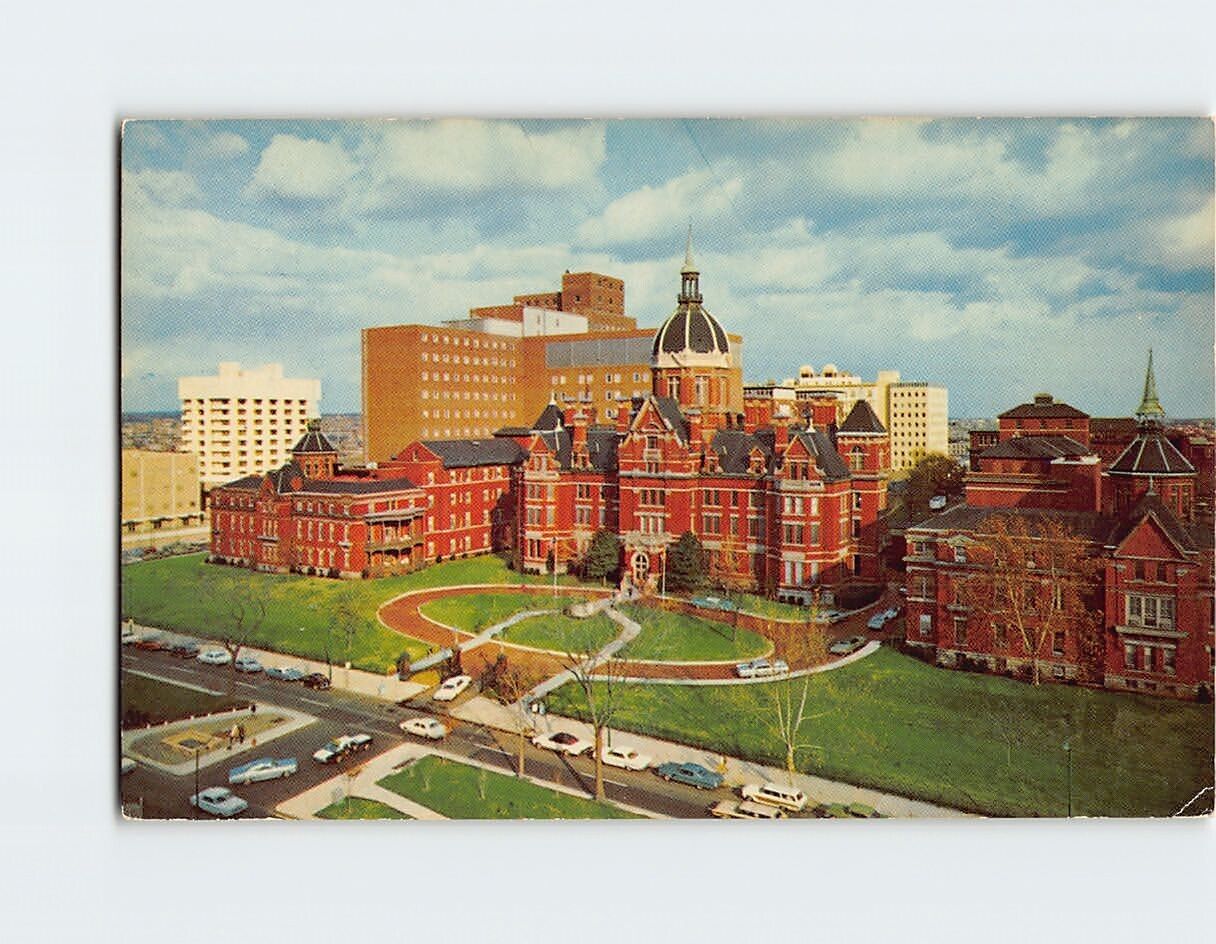Postcard The Johns Hopkins Hospital Baltimore Maryland USA