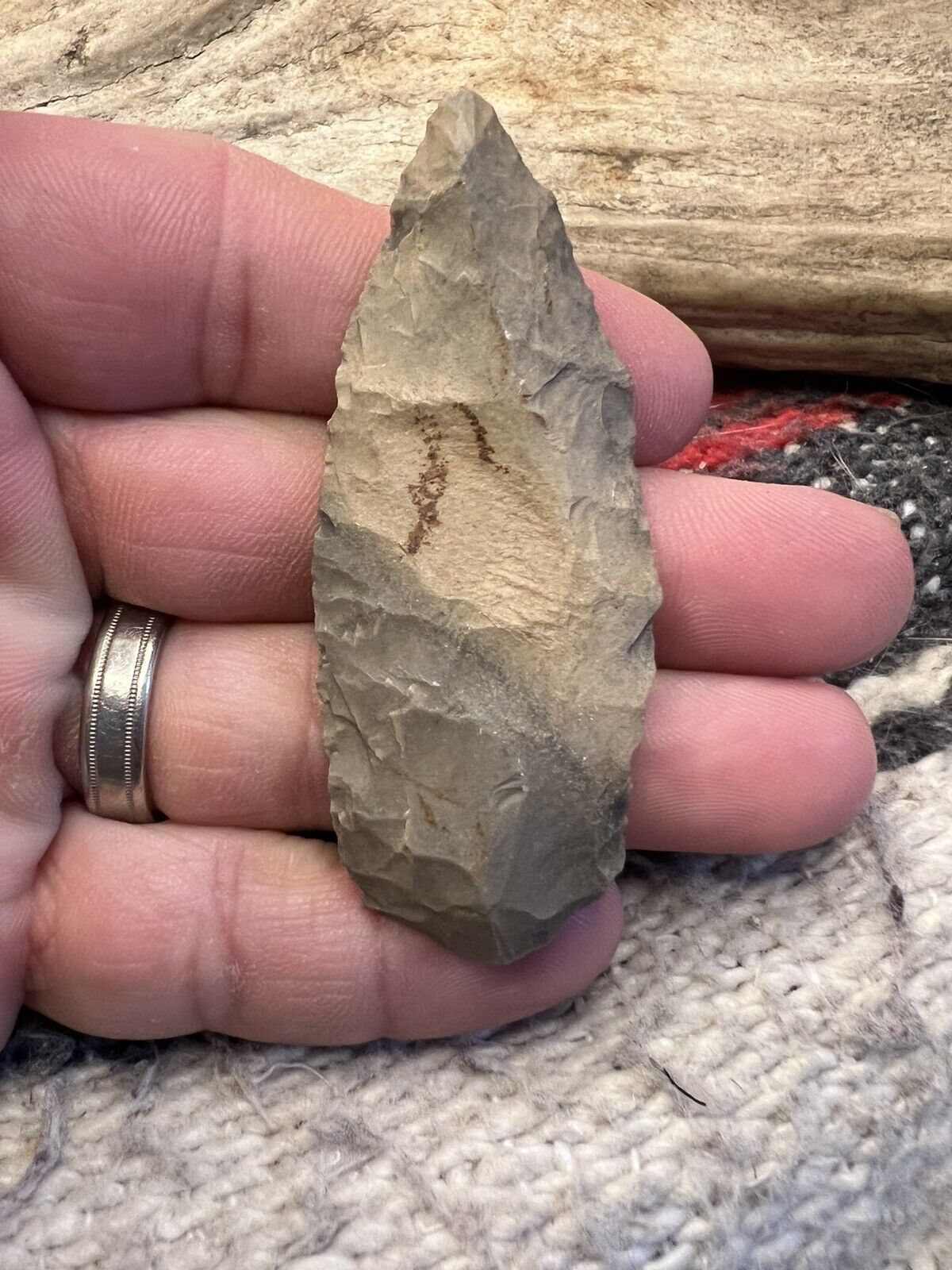 Guilford Arrowhesd - Archaic Period From Ashe County North Carolina. F5