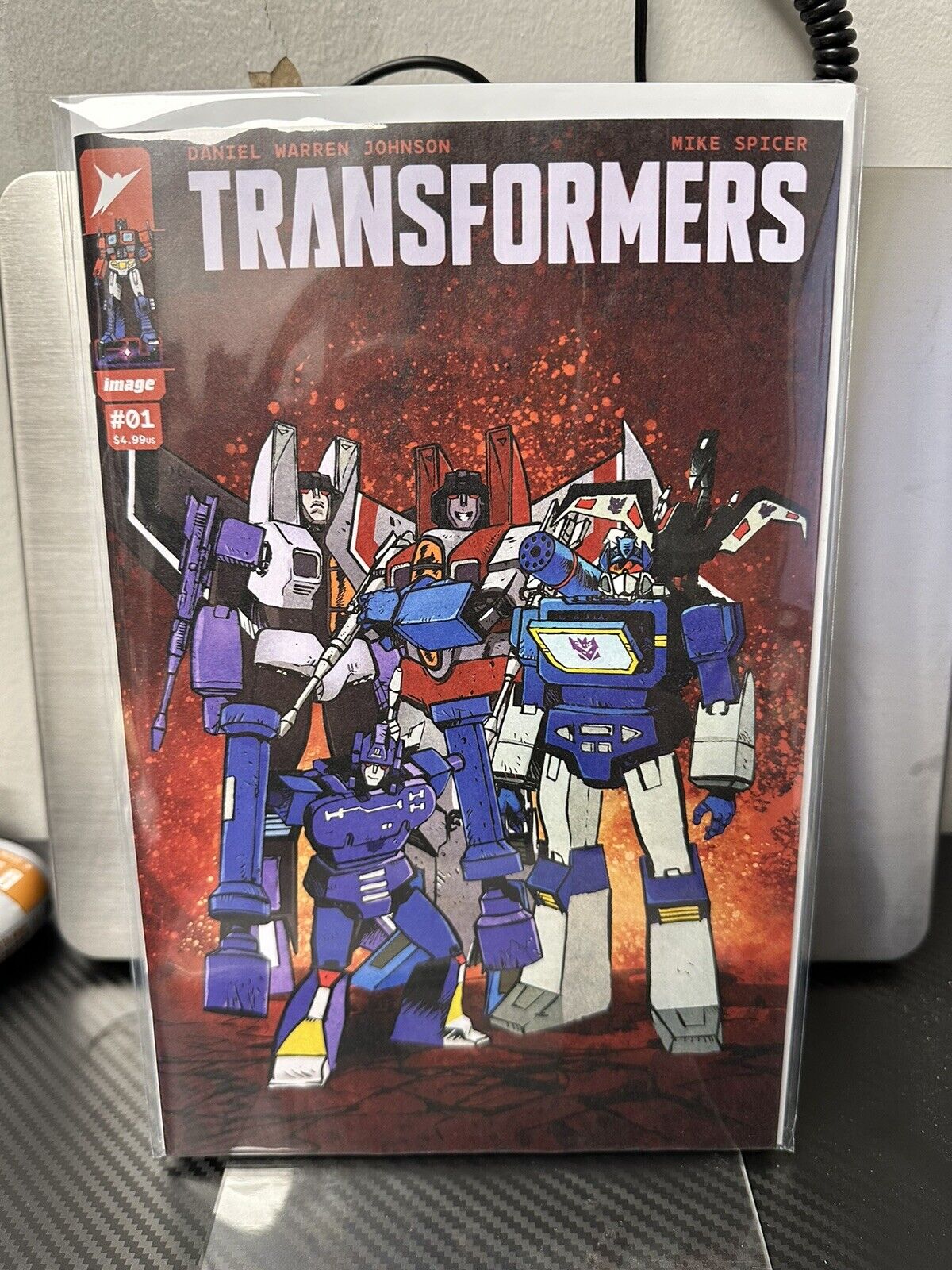 Transformers #1 Cover C 1st Print Image 2023 Daniel Warren Johnson NM
