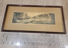 Hiram Chittenden Memorial Bridge Yellowstone Park Vintage Photo Print? 16