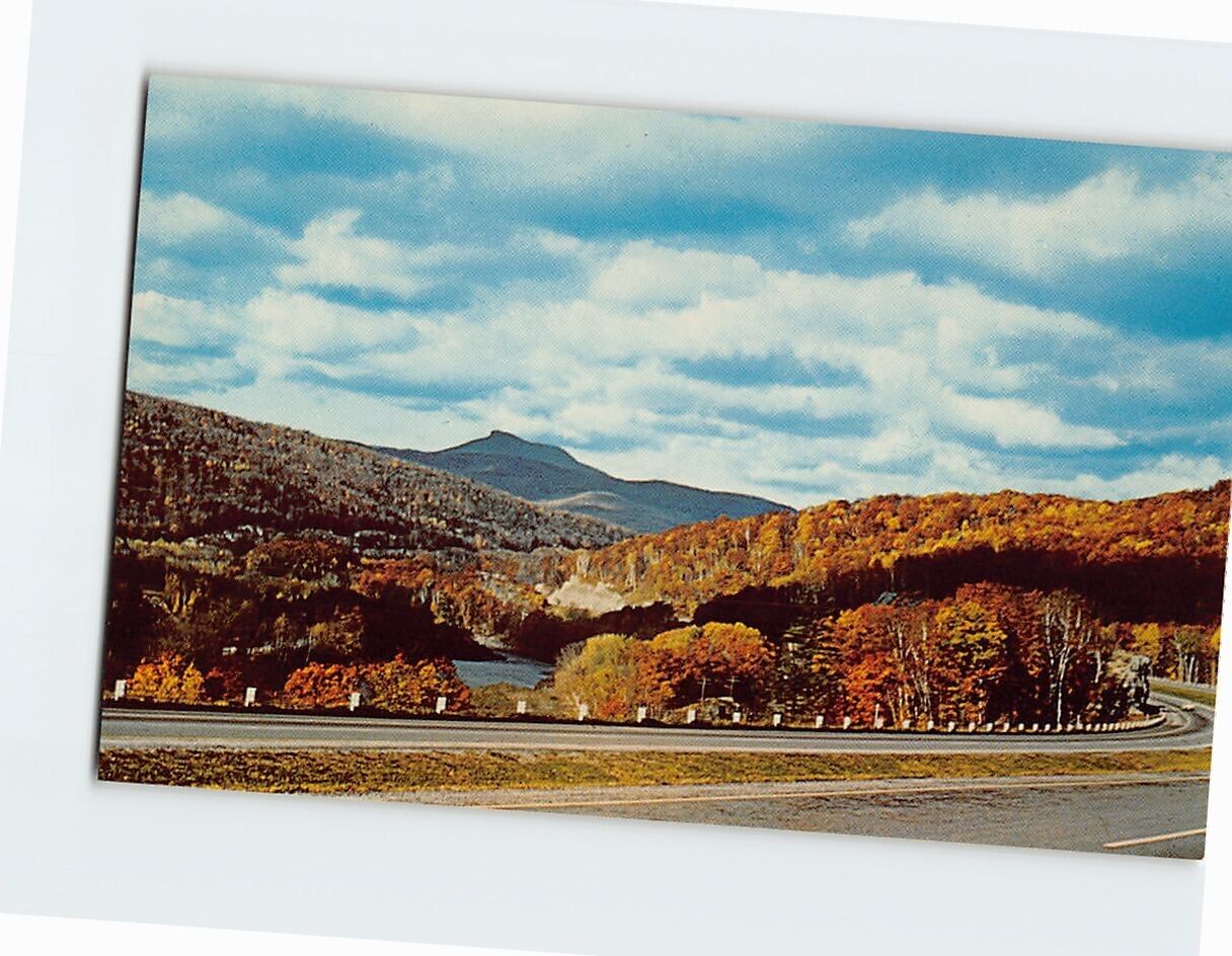 Postcard Camels Hump from the Winooski River Valley Vermont USA