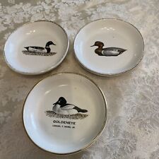 3)Ducks Unlimited Dayton Chapter 1977 Small  Bowls 4.5