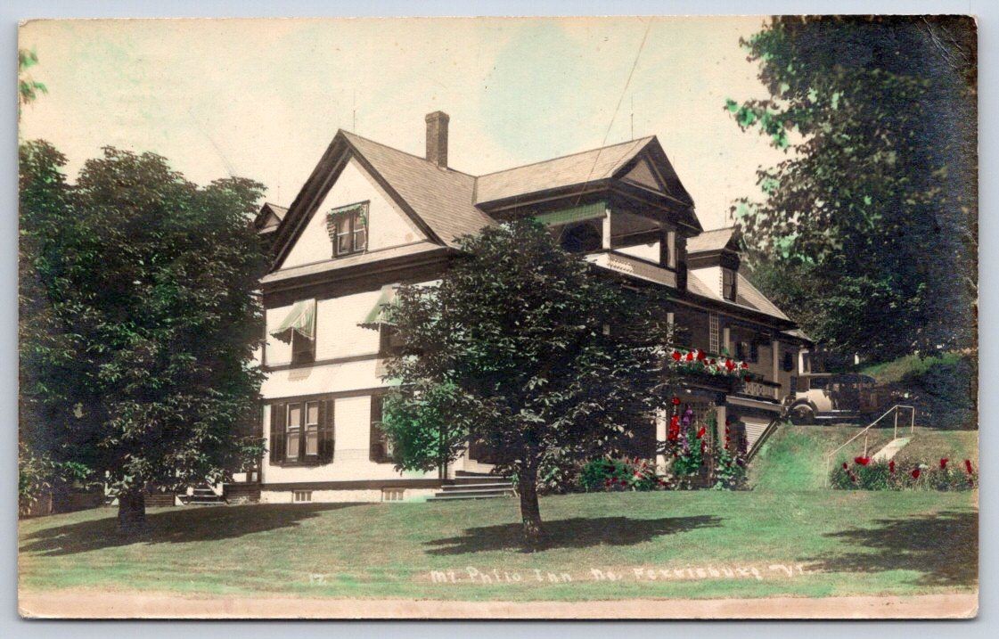 North Ferrisburg Antique Vermont Postcard FERRISBURGH Mt Philo Inn 1913 North Ferrisburg Antique Vermont Postcard FERRISBURGH Mt Philo Inn 1913