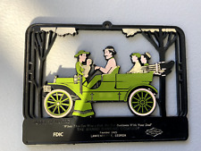 VERNON CALENDAR TOPPER AUTO ADVERTISING FRAME PLAQUE FAMILY-MODEL 12 MAYTAG picture