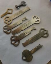 8 Vintage Sargent & Greenleaf Keys Rochester NY picture