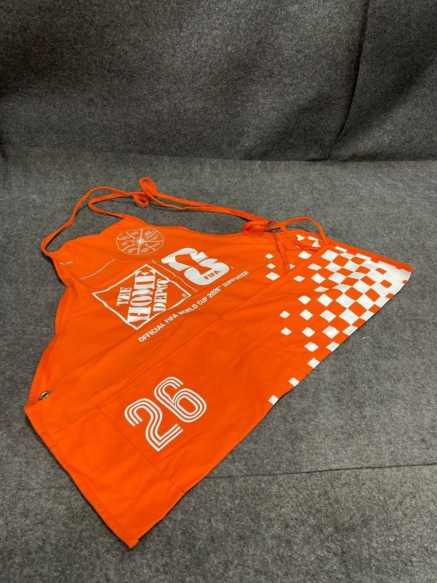 Home Depot FIFA World Cup 2026 Apron Limited Edition Employee Uniform L XL New Home Depot FIFA World Cup 2026 Apron Limited Edition Employee Uniform L XL New