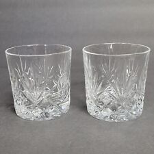 Set Of 2 Woodford Reserve Glasses American Bourbon Whiskey Lowball Glasses Bar picture